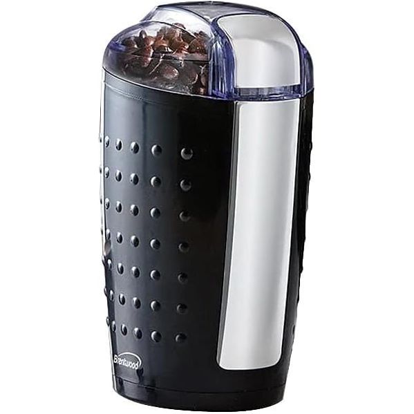 Brentwood CG-158B 4oz Coffee and Spice Grinder, Black, Medium
