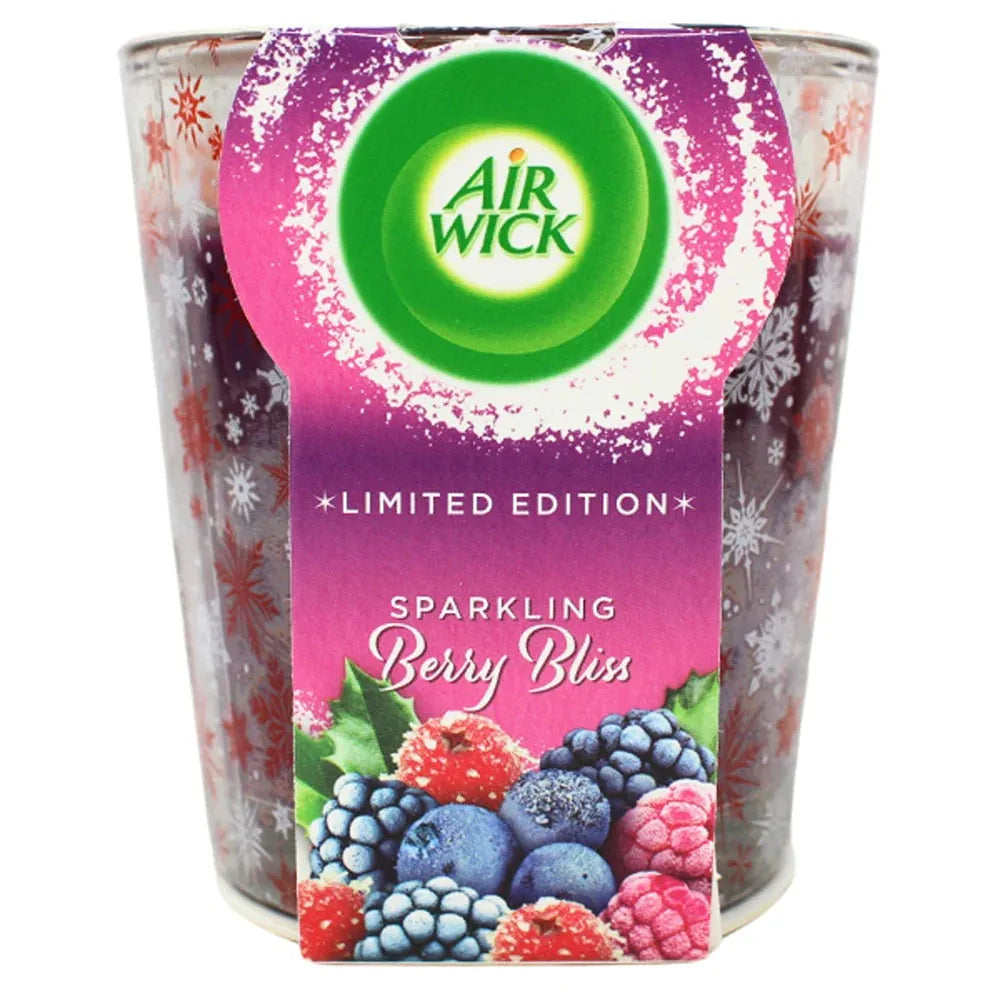 AIRWICK Limited Edition Sparkling Berry Bliss Candle 105g