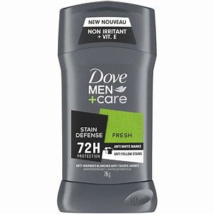 Dove Men + Care Stain Defense Fresh Anti yellow stains 72H Protection Antiperspirant 76g
