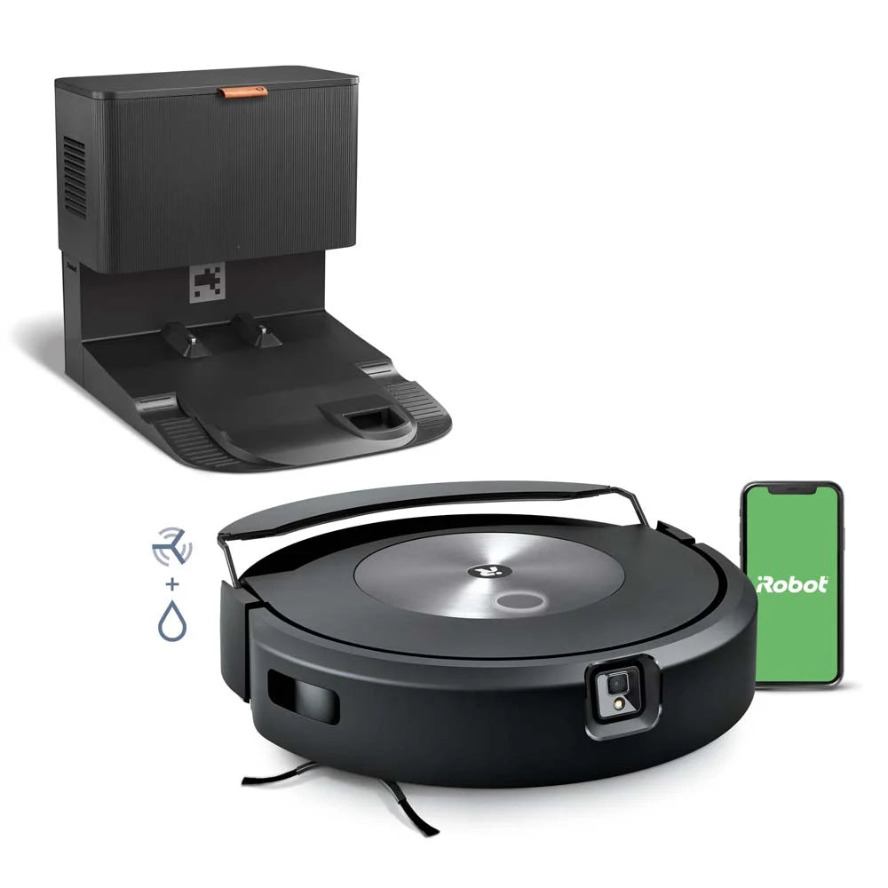 irobot Roomba j7 Wi-Fi Connected Robot Vacuum with Obstacle Avoidance - Black