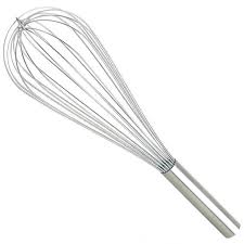 Wee's Stainless Steel Whisk 12"