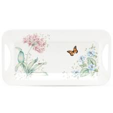 Wee's Melamine Handled Tray 17 Spring