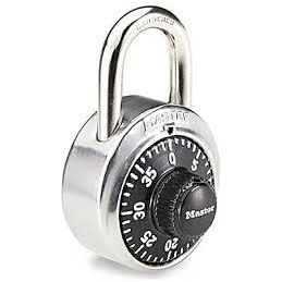 Essential Living Padlock Combination 1 3/4" Asst Colors