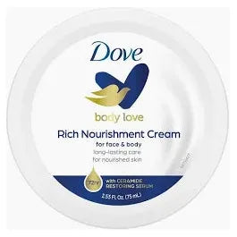 Dove Body Love Rich Nourishment Cream For Face And Body 250ml