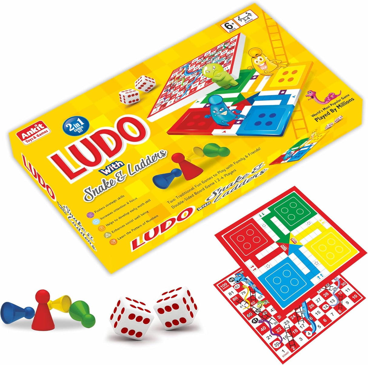 Ludo With Snake & Ladders