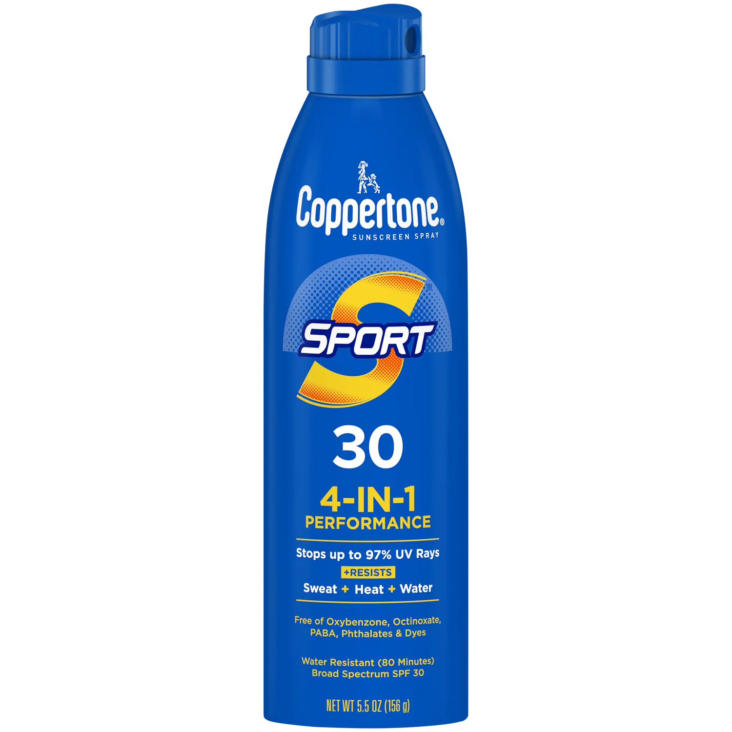Coopertone SPORT 30 4-I9N-1 PERFORMANCE  SUNSCREEN 5.5 OZ