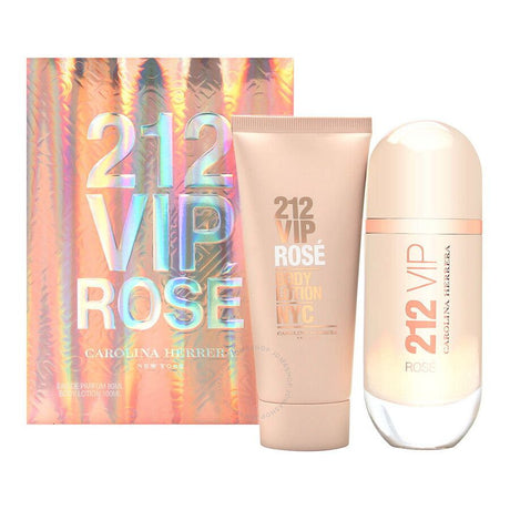 Carolina Herrera 212 Vip Rose Gift Set Eau De Parfum - AGSWHOLESALE