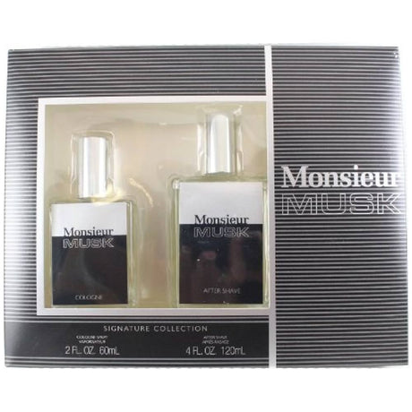 Dana Monsieur Musk Gift Set Cologne Spray - AGSWHOLESALE