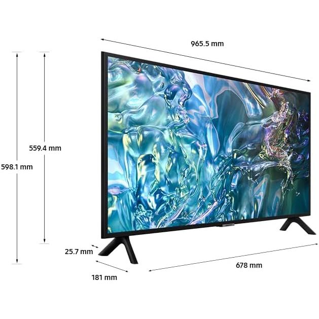 Samsung 43" Class 4K (2160p) Smart QLED TV (QN43Q60CAFXZC)