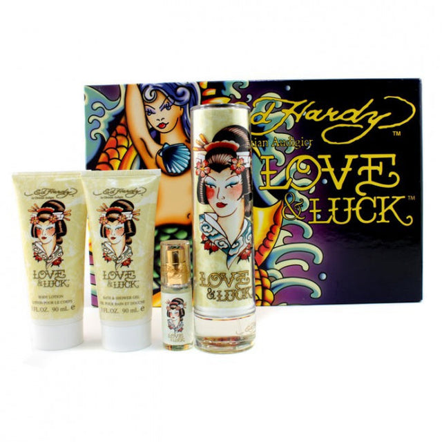 Ed Hardy Love & Luck Mermaid Gift Set - AGSWHOLESALE