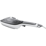 Brentwood Clothes Steamer and Iron Non-Stick, Handheld, White/Black