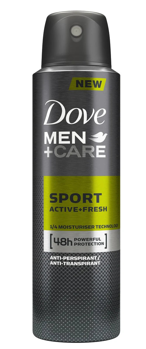 Men + Care Sport Active + Fresh antiperspirant spray 150ml