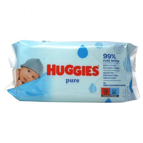 HUGGIES WIPES 56 COUNT PURE GENTLE CLEANING - AGSWHOLESALE