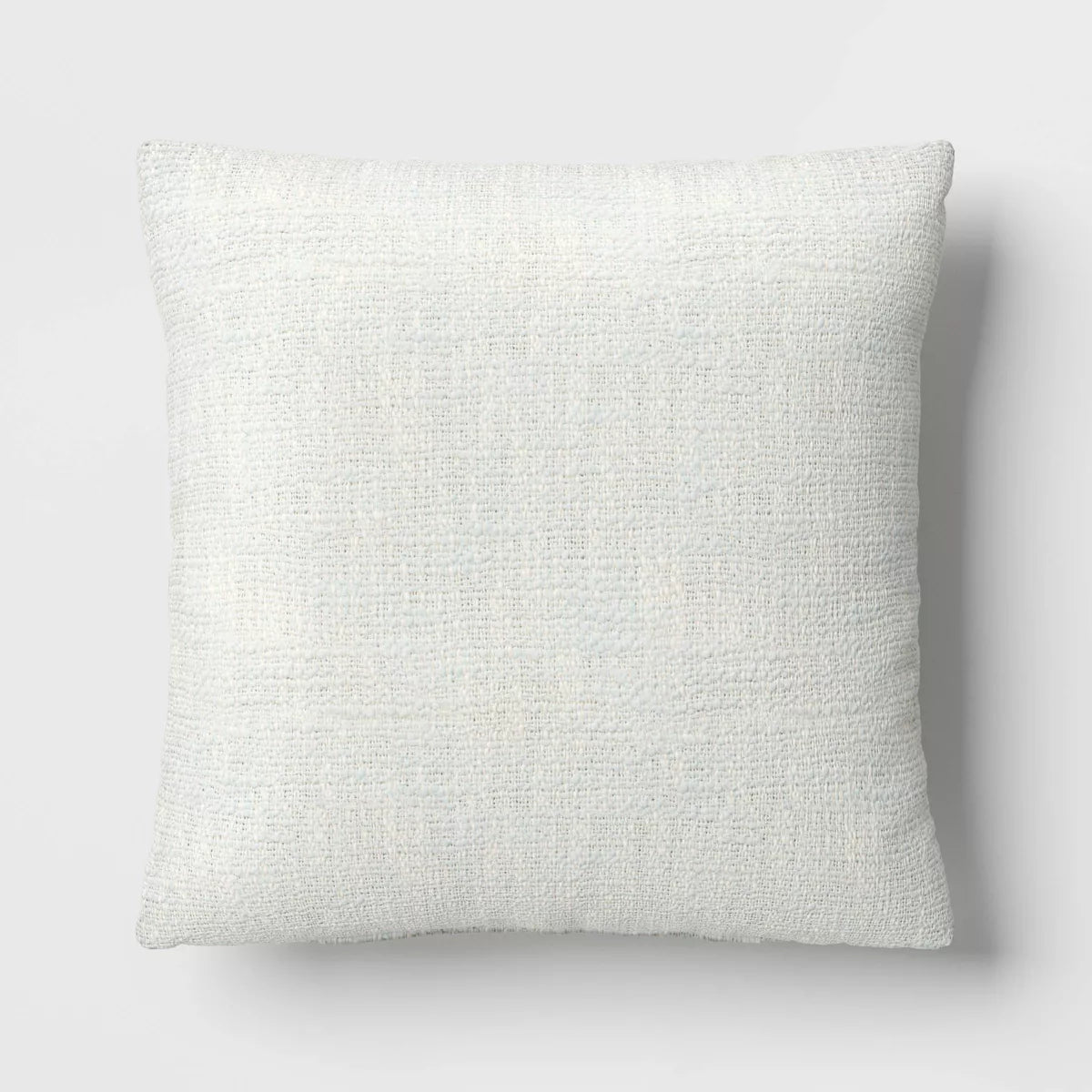 Textured Yarn Dyed Cotton Mint Lumbar Throw Pillow