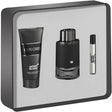 Mont Blanc Explorer 3 Piece Set For Men, 100ml Eau De Toilette Spray, 7.5ml Miniature Eau De Toilette Spray, 100ml After Shave - AGSWHOLESALE