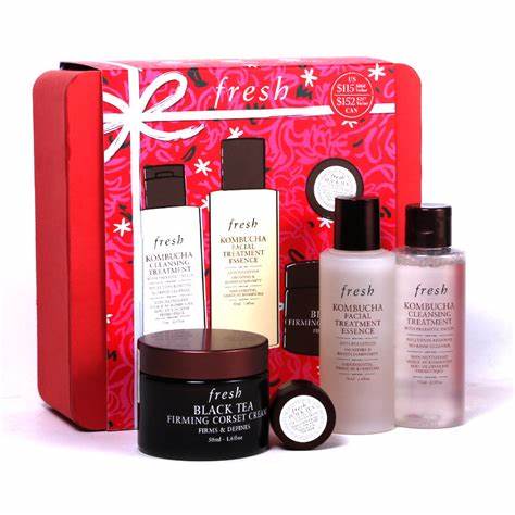 Fresh Beauty Geschenkset Cleanser & Essence & Cream & Eye Cream