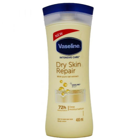 VASELINE BODY LOTION INTENSIVE CARE 400ML DRY SKIN REPAIR - AGSWHOLESALE