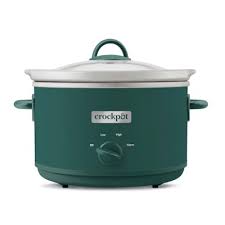 4.5qt Slow Cooker Ponderosa Green ( Slightly Damaged Box)