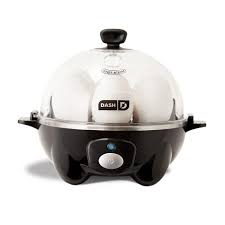 3-in-1 Everyday 7-Egg Cooker with Omelet Maker and Poaching - Black