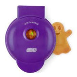 Ghost Nonstick Mini Waffle Maker Purple