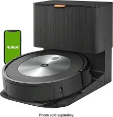 Roomba j7+ Wi-Fi Connected Self-Emptying Robot Vacuum with Obstacle Avoidance  - Black