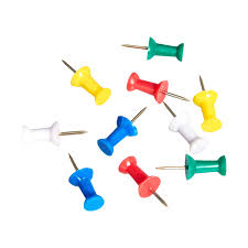 Push Pins - Assorted Colors