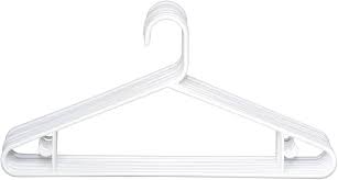 Hangers Plastic 6Pk - White