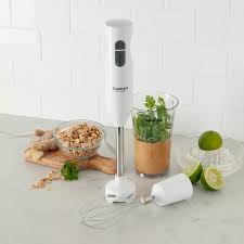 Quick-Prep Single-Speed Hand Blender - White