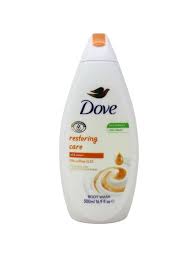 Dove Restoring Care Oil & Cream Body Wash 500ml