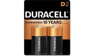 Duracell Coppertop Alkaline D-2