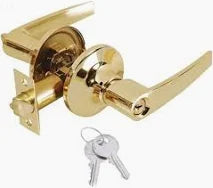 Keyed Entry Lock - Brass