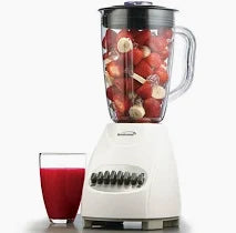 42-Ounce 12-Speed + Pulse Electric Blender with Glass Jar White