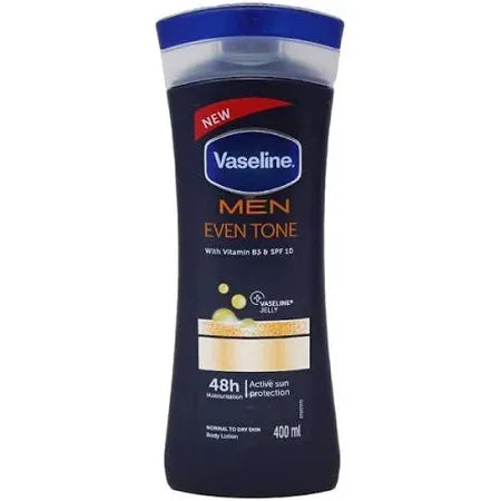 Vaseline Men Even Tone Active Sun Protection Body Lotion