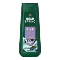 Irish Spring5 IN 1 Shampoo, Conditioner, Body, Face and Deodorant 591ml